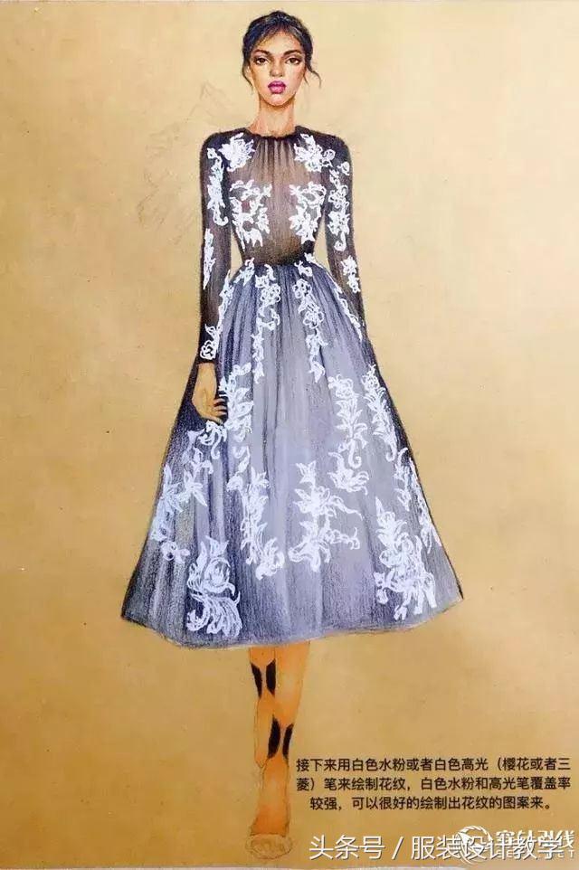 教手绘服装推荐,手绘服装教程零基础