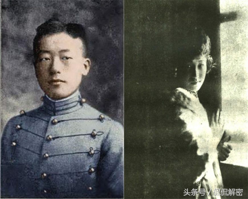 陆小曼的真实照片和徐志摩,陆小曼与徐志摩合影