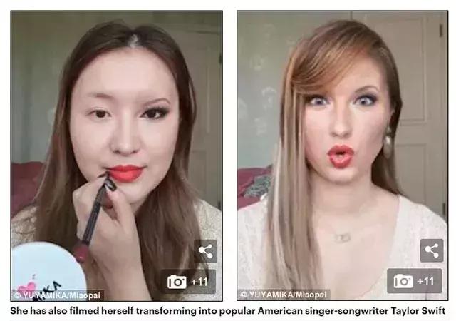 重庆妹子化妆秒变蒙娜丽莎,看看美女如何化妆