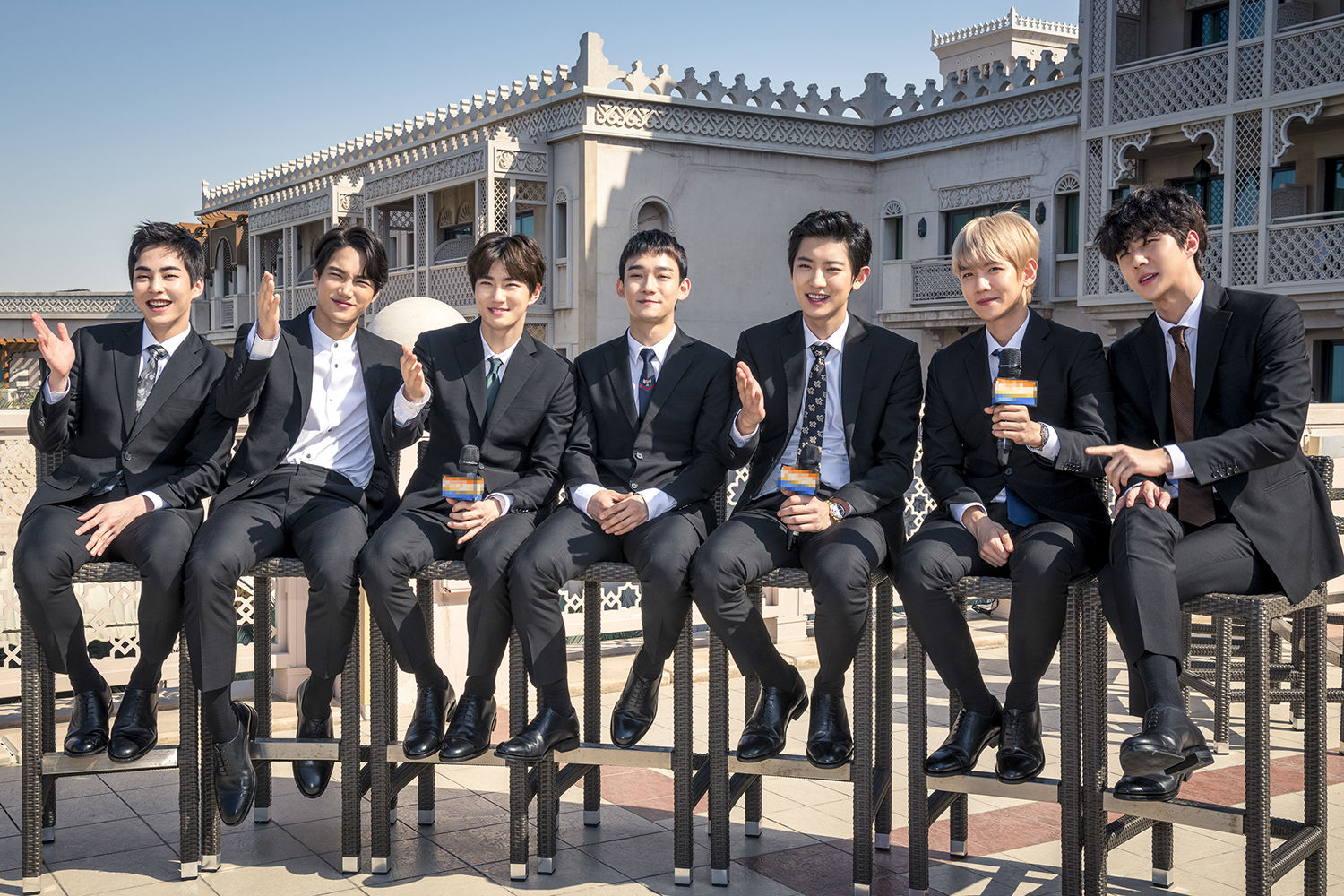 exo的盘点,现在的exo和刚出道的exo合照