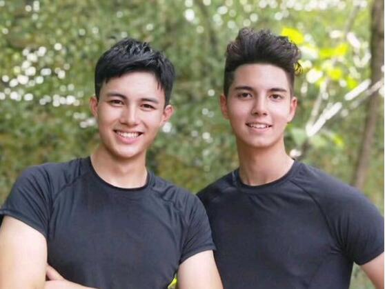 网红摇摇桥小哥,网红摇摆桥小哥