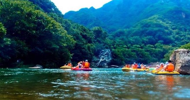 刺激的漂流全程,凉爽刺激的漂流