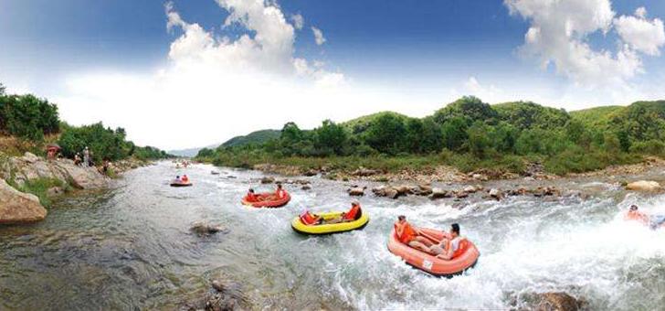 刺激的漂流全程,凉爽刺激的漂流