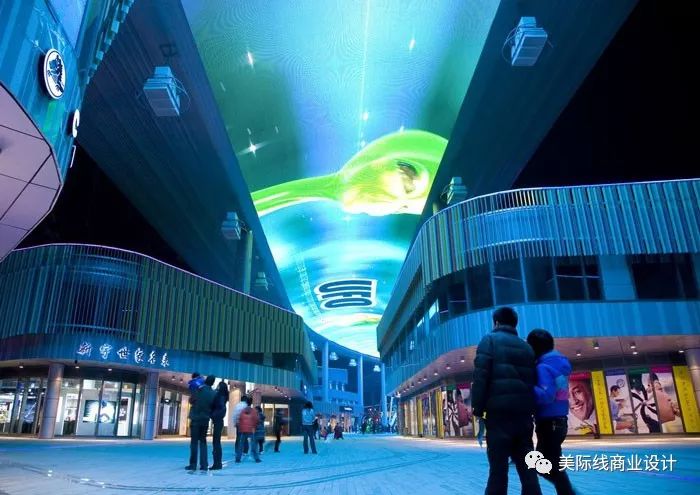 天幕体验式消费,设计欣赏时尚魅力