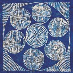 仿蜡染花的制作方法,仿蜡染重彩绘画教程