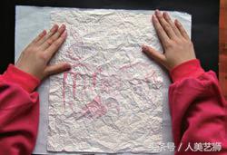 仿蜡染花的制作方法,仿蜡染重彩绘画教程