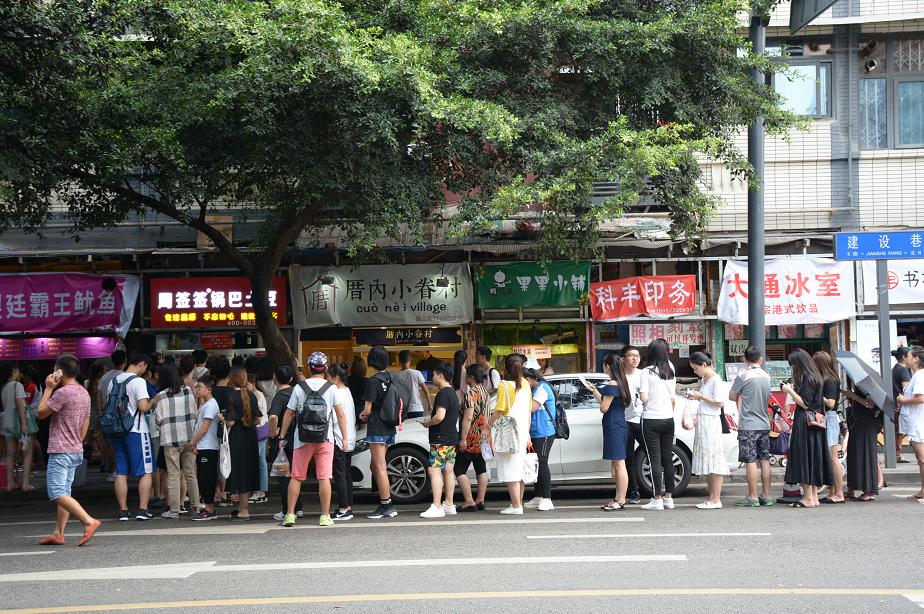 成都特色美食必打卡网红街,探访成都新晋网红美食街地道美食