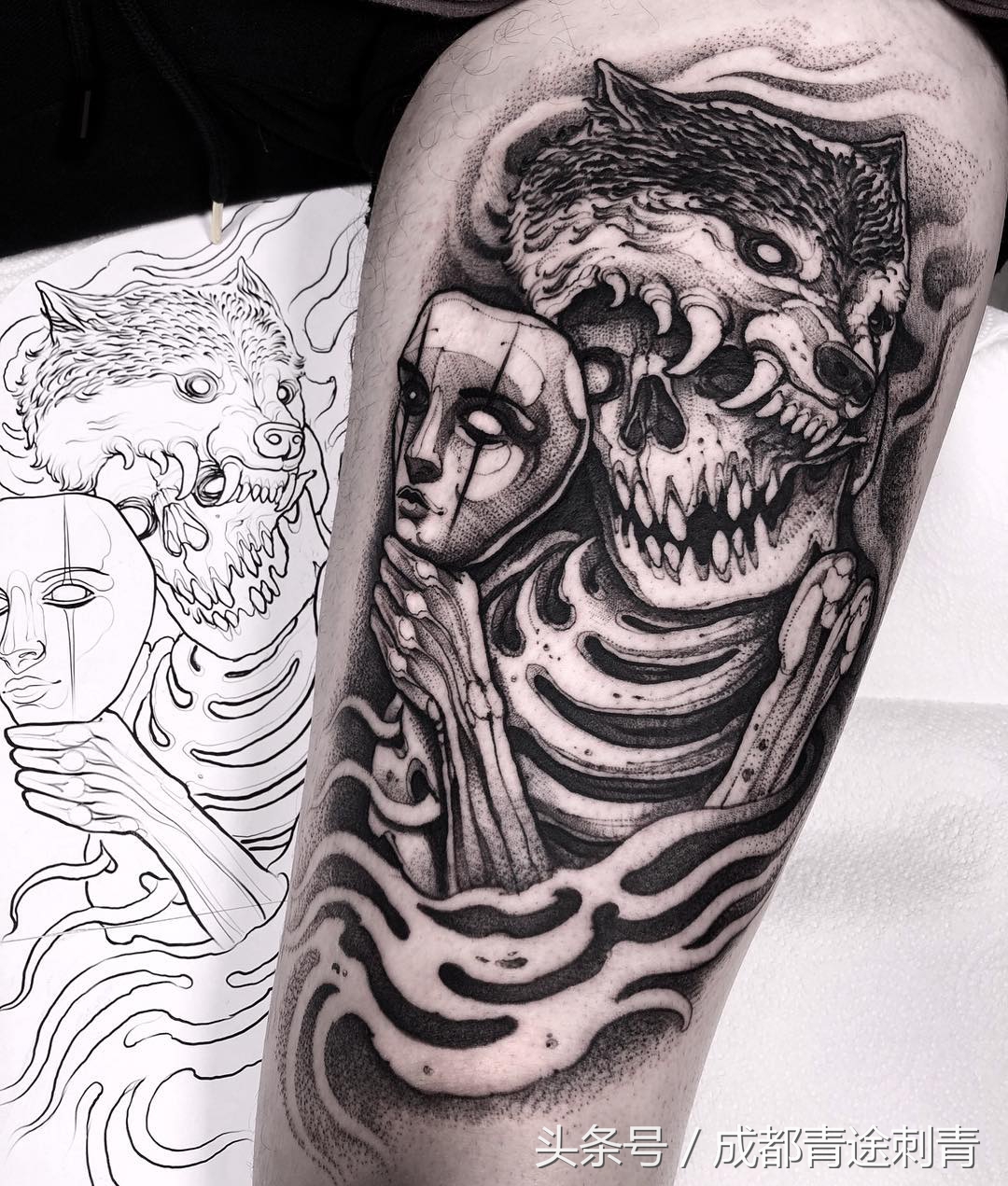 从球场到纹身店，一个差点被足球“耽误”的纹身师