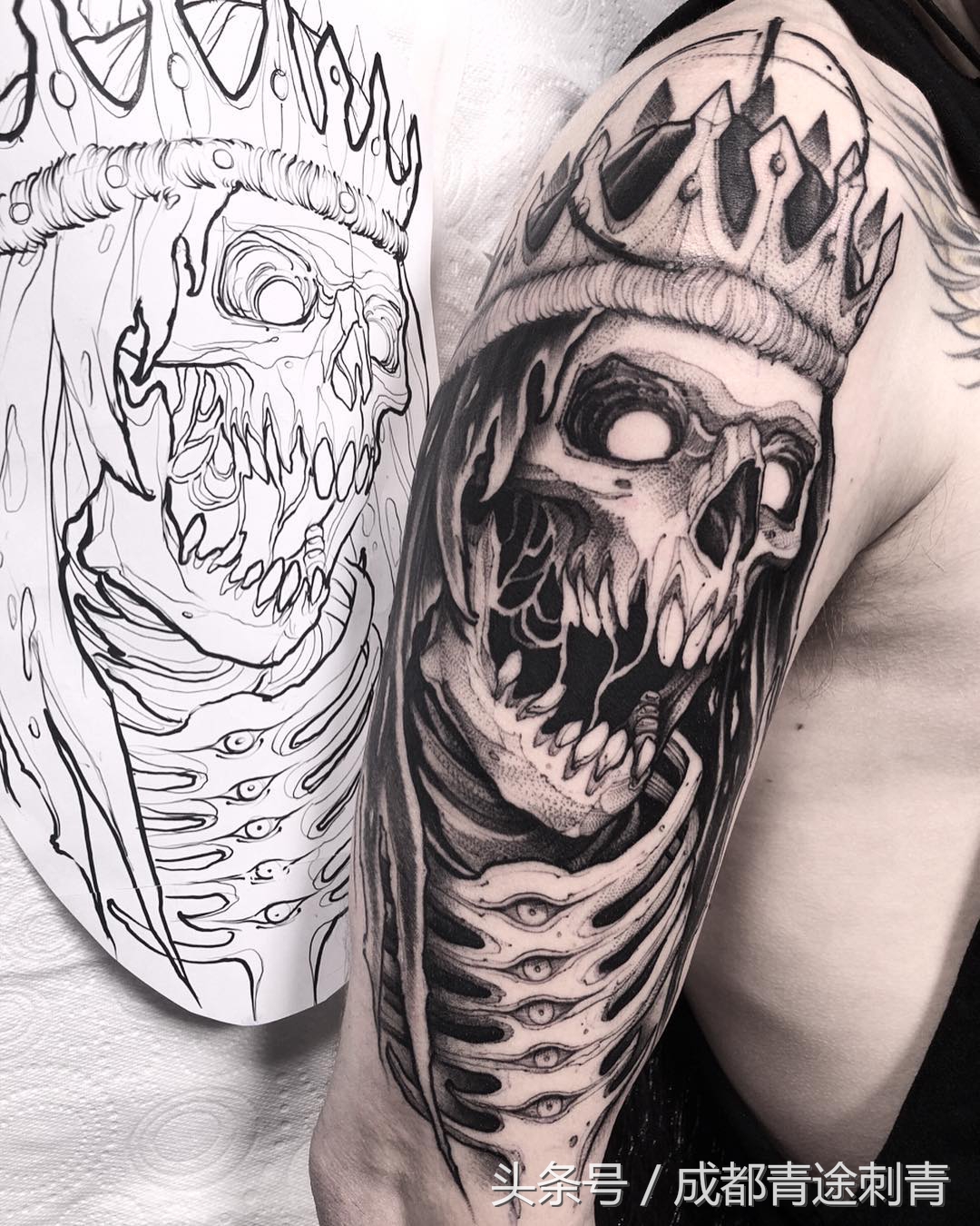 从球场到纹身店，一个差点被足球“耽误”的纹身师