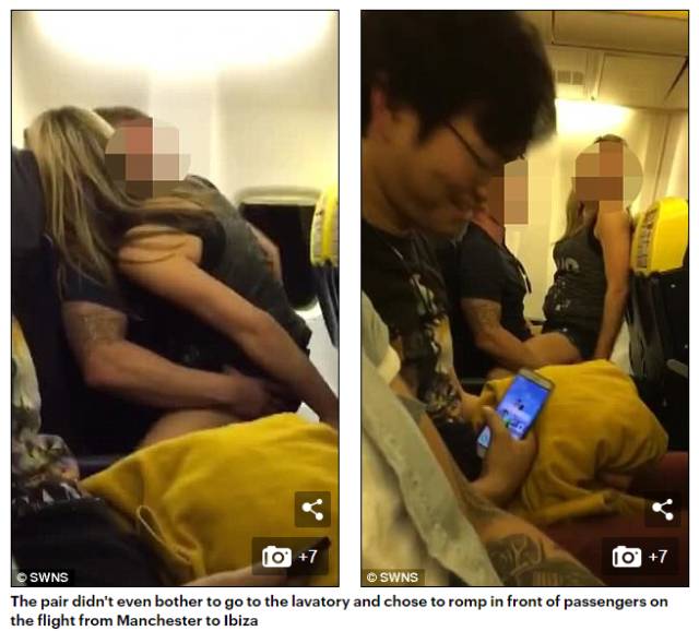 骇人听闻！女乘客当众脱裤，直接在飞机过道上尿尿！男乘客在机上“*飞机打**”！互不认识的乘客机上当众*爱做**做的事……简直刷三观