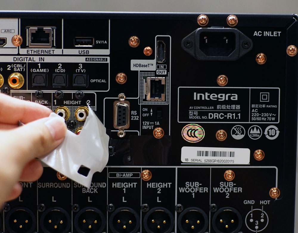 原来并没有对应的安桥!Integra旗舰前级DRC-R1.1简单点评