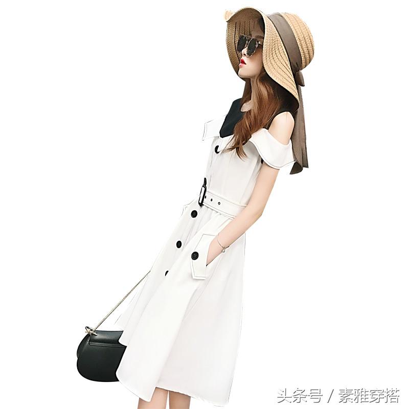 荷叶边裙摆唯美动人,荷叶边碎花裙子如何穿出高级感