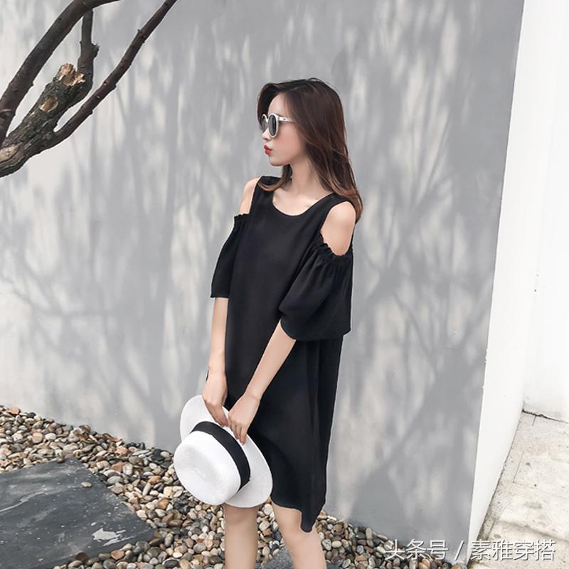 荷叶边裙摆唯美动人,荷叶边碎花裙子如何穿出高级感