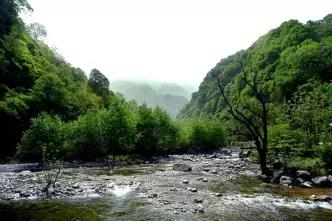 红河谷避暑好去处,宝鸡红河谷景区气温