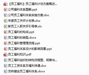 员工关怀十大福利方案,员工关怀体系一览表