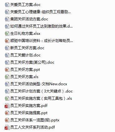 员工关怀十大福利方案,员工关怀体系一览表