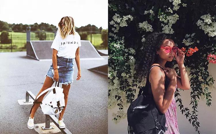 ins上的旅行双肩包大秀！