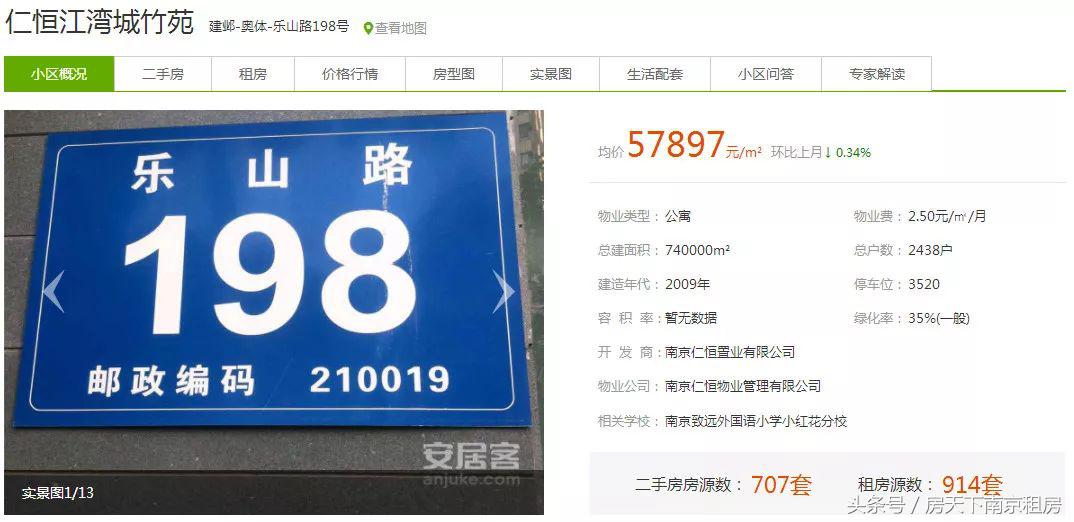 2018年南京富豪区,南京8大顶级富人区曝光