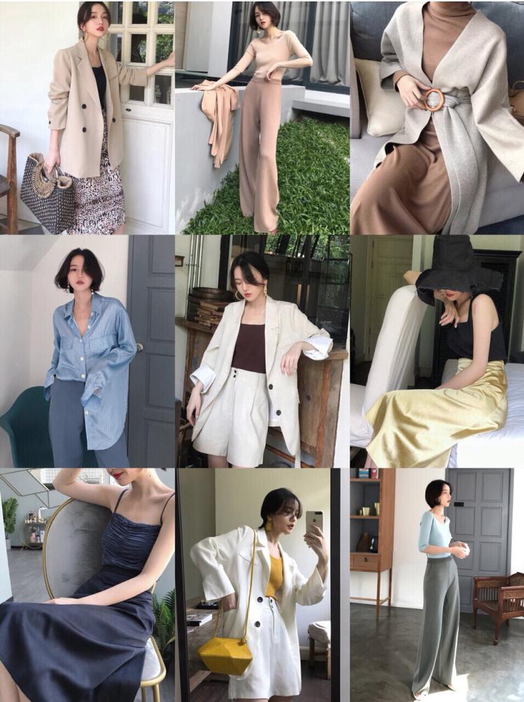 复古小众穿搭店铺合集,极简风韩国穿搭店铺