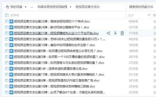 2018自媒体运营完整的教程，视频+文档+电子书全都有（值得收藏）