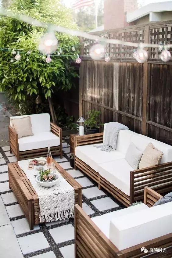 户外庭院设计效果图,户外庭院省钱设计