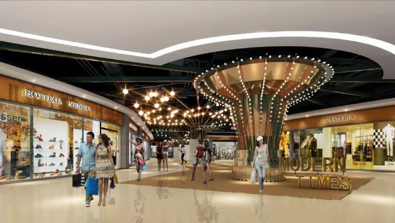 网红街很漂亮,尚街网红街