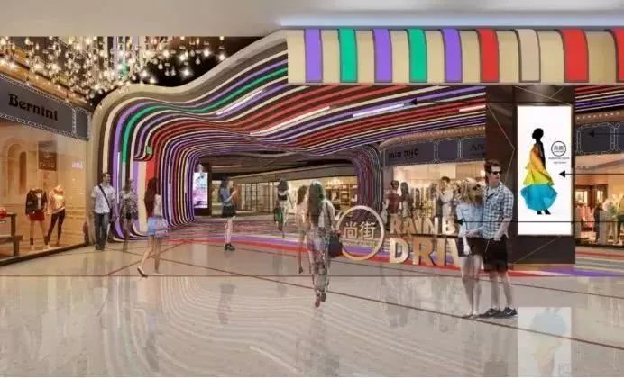 网红街很漂亮,尚街网红街