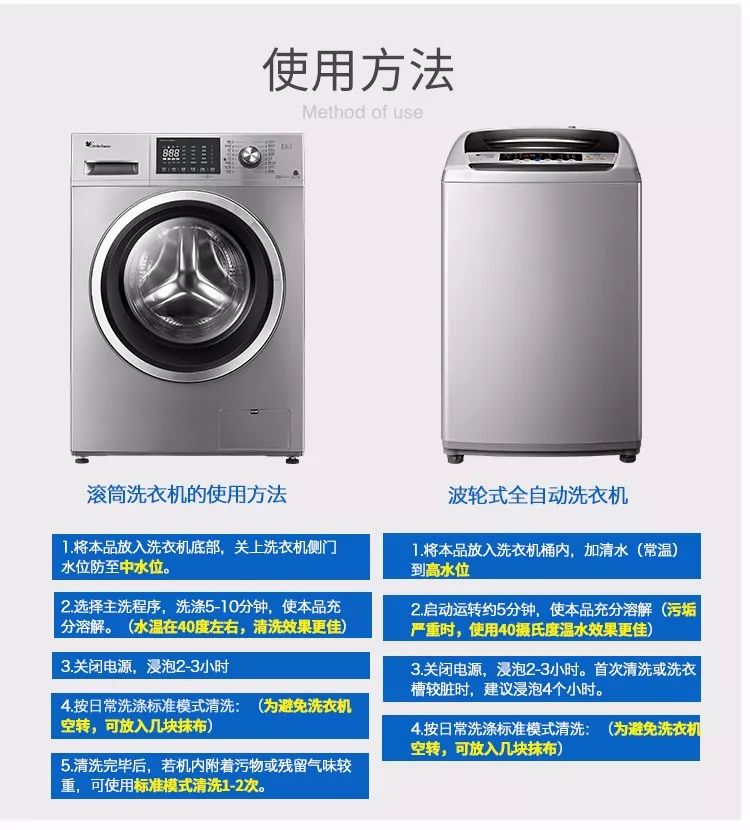 洗衣机里放多了清洁液全是泡泡,洗衣机里放点盐