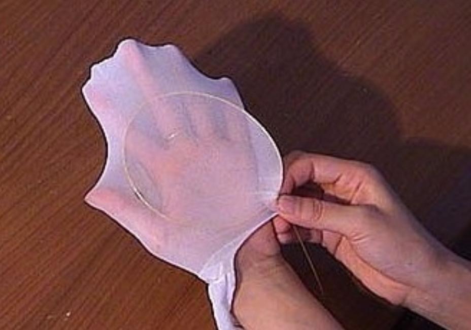 怎么做丝网花教程,袜带花朵制作