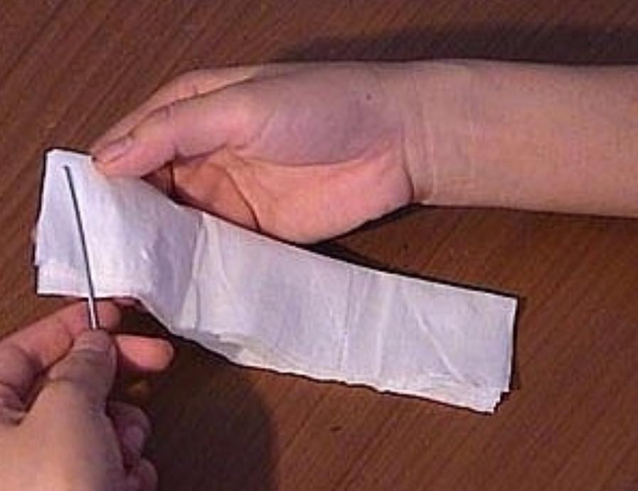 怎么做丝网花教程,袜带花朵制作