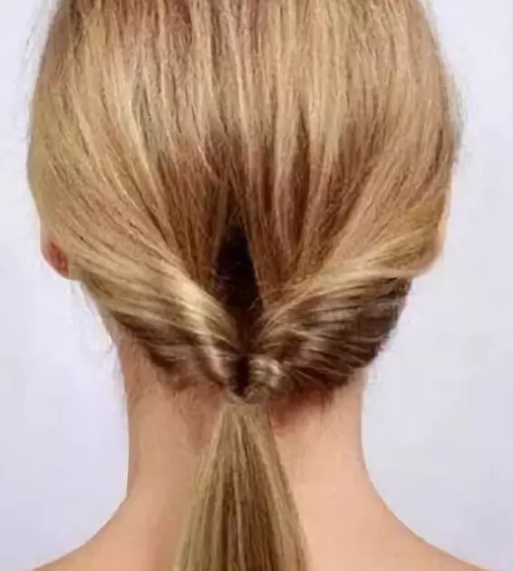 简单易上手的低发髻盘发造型教程,最简单优雅发髻的盘法