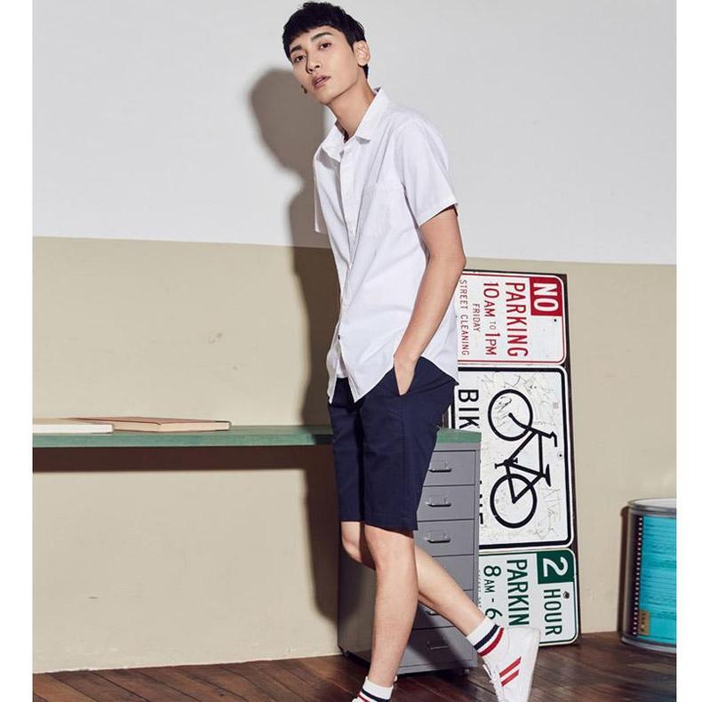 夏日短裤清凉穿搭,夏日短裤清爽透气更有型