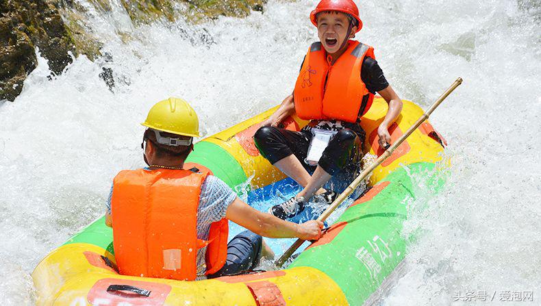 贵州漂流排名第一刺激的漂流,黔中第一漂