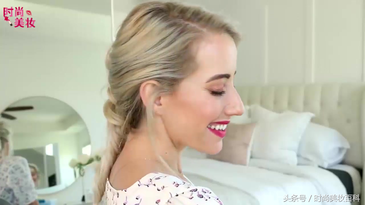 鱼尾辫发型视频简单的,鱼尾辫发型怎么扎好看视频