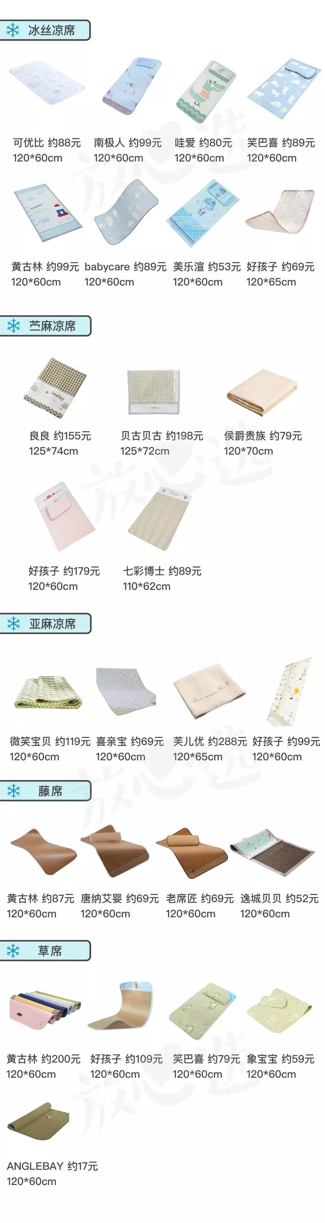 宝宝凉席哪种材质好,宝宝凉席0-3岁夏款冰丝凉席测评