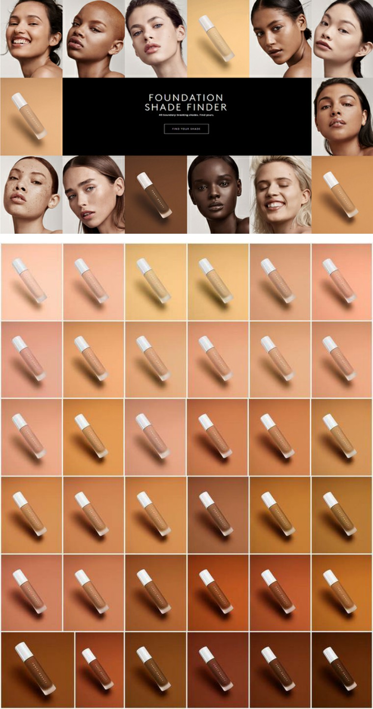 蕾哈娜fanbeauty,范冰冰蕾哈娜彩妆