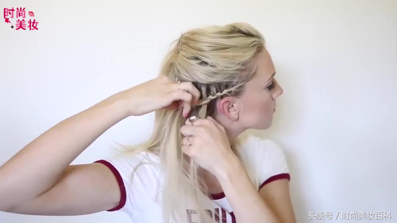 马尾辫发型怎么编好看图片,用马尾辫编出来的发型