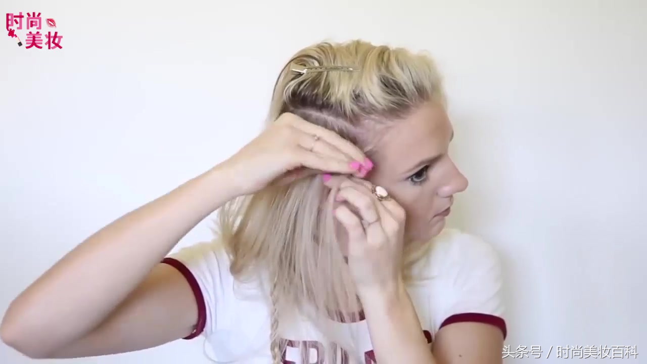 马尾辫发型怎么编好看图片,用马尾辫编出来的发型