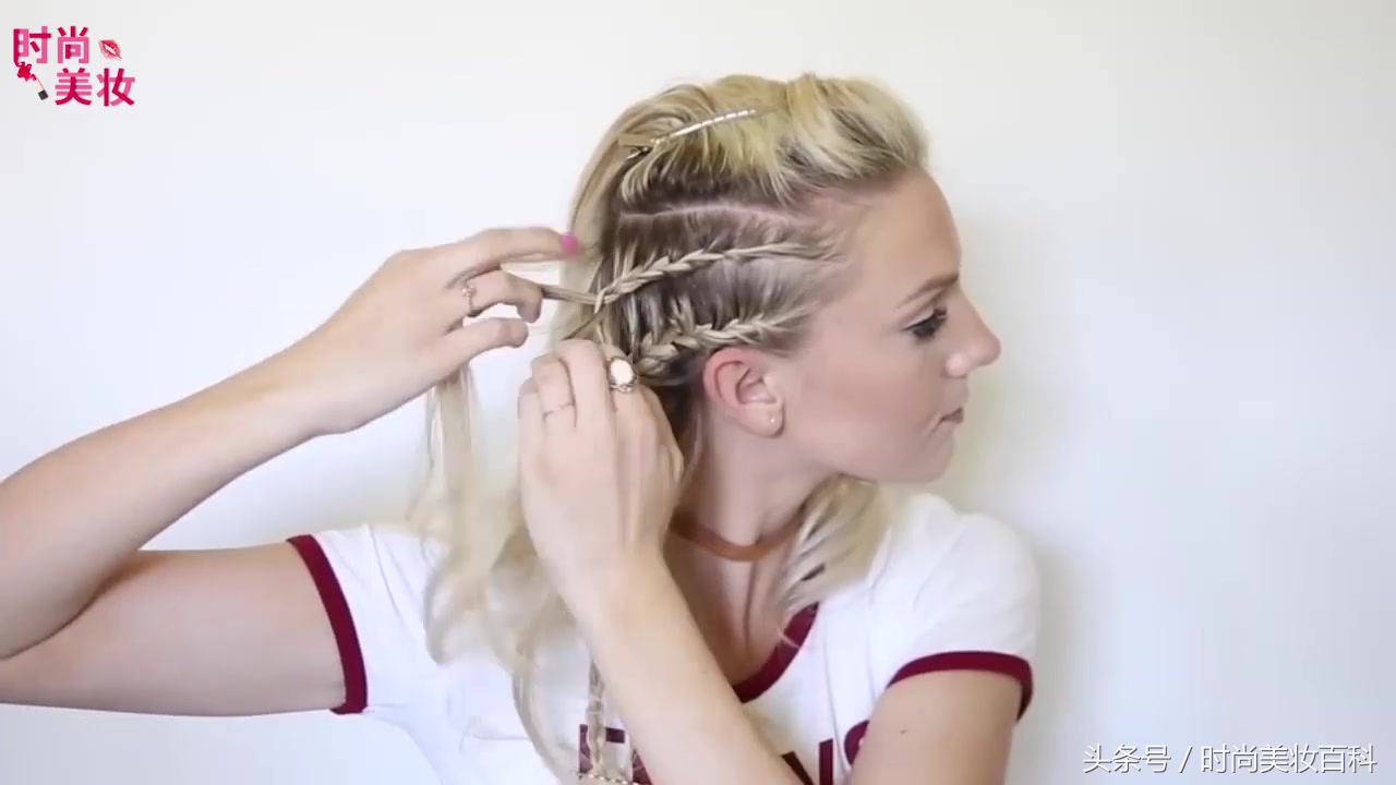 马尾辫发型怎么编好看图片,用马尾辫编出来的发型