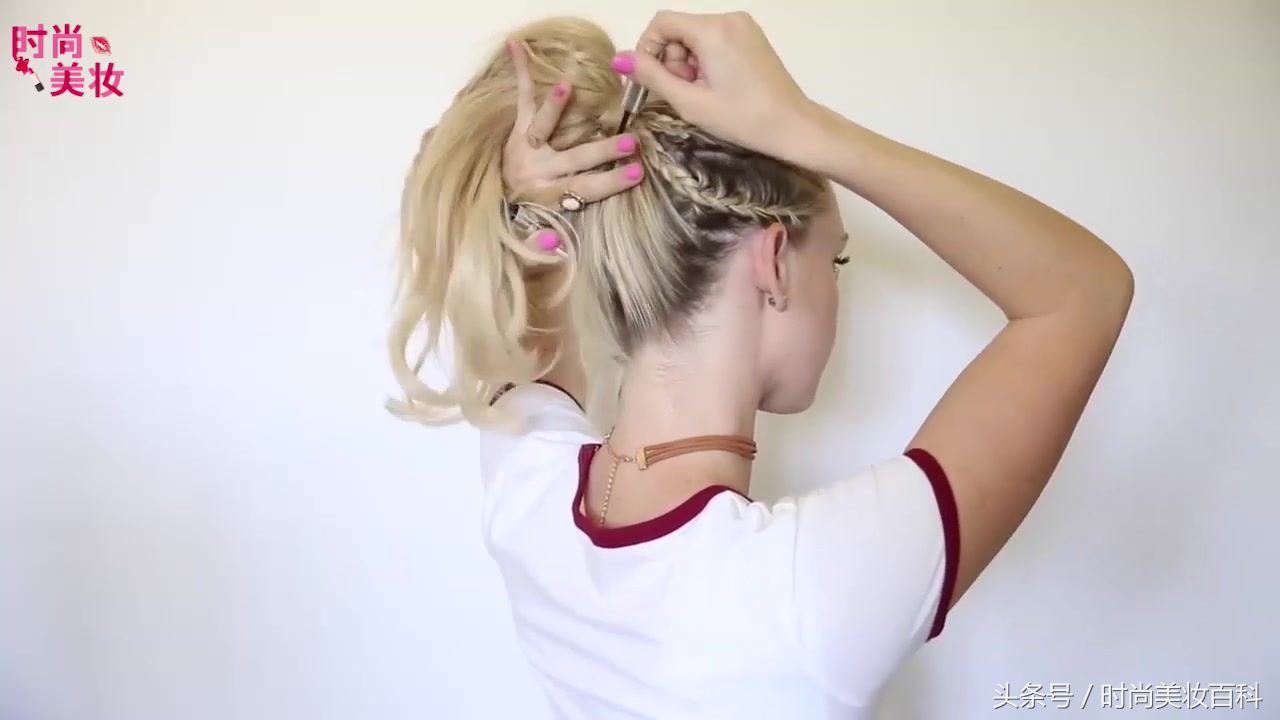 马尾辫发型怎么编好看图片,用马尾辫编出来的发型