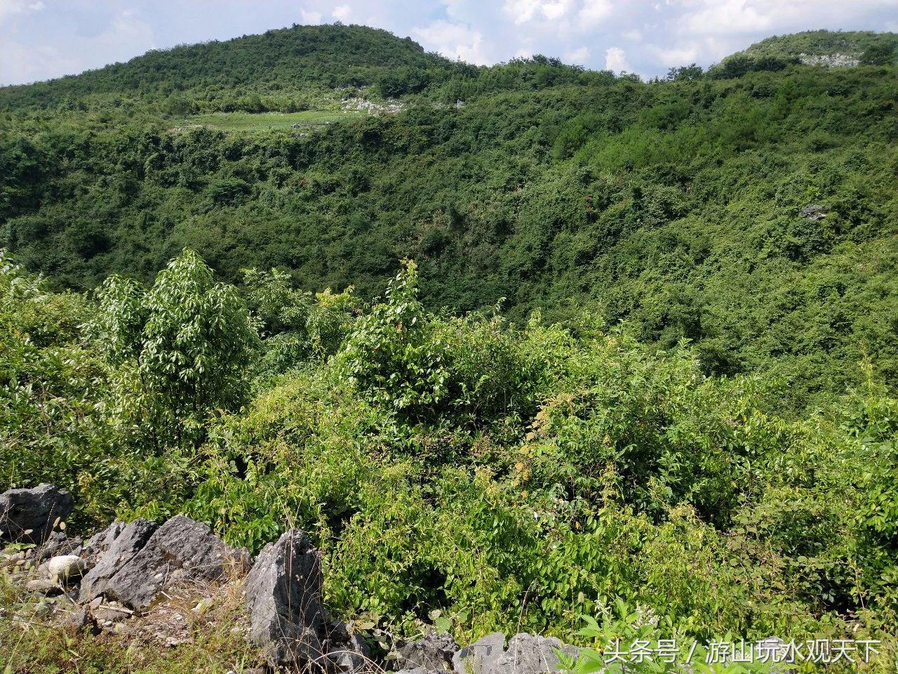 广西全州石脚盆天坑探秘,探秘桂北