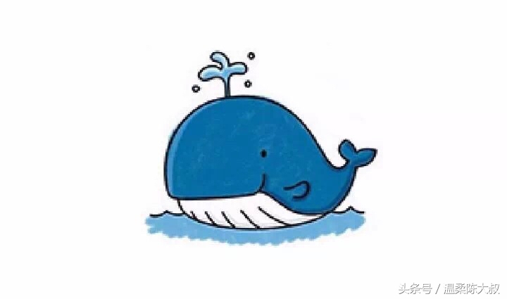 海洋动物简笔画简单画法,儿童简笔画入门0-3岁零基础蜗牛