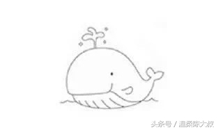 海洋动物简笔画简单画法,儿童简笔画入门0-3岁零基础蜗牛