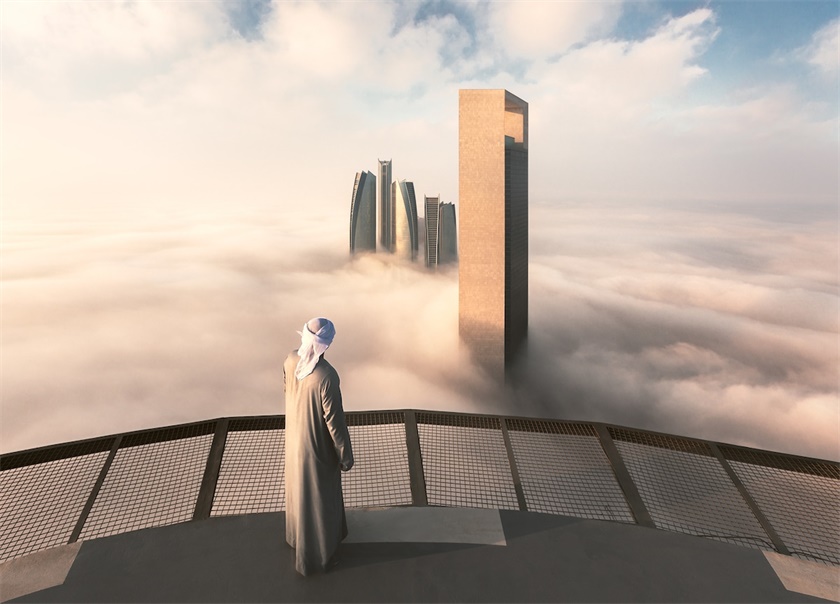 阿布扎比梦幻的天空之城,阿布扎比天空之城