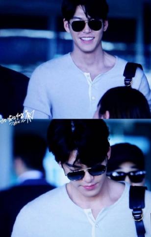 金宇彬给申敏儿应援,金宇彬生日应援