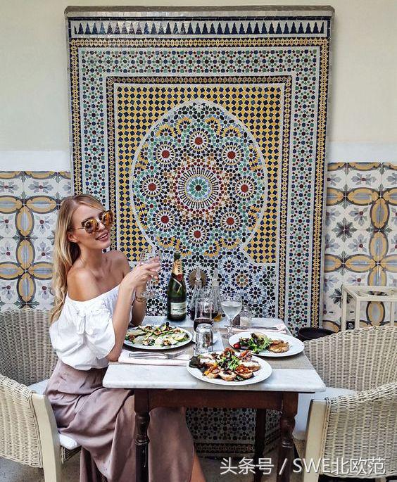 摩洛哥元素：欧洲网红的“韩式平眉”
