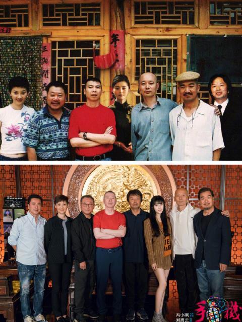 葛优《手机2》造型照暴光,万年光头造型,终于有头发了