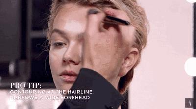 让脸小10倍的修容法,超自然的修容小技巧