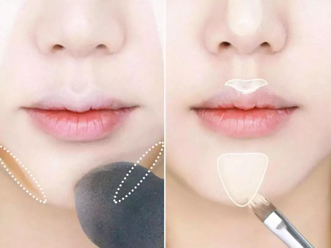 让脸小10倍的修容法,超自然的修容小技巧