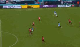 国际冠军杯焦点战拜仁2-3曼城马赫雷斯伤退B-席尔瓦梅开二度